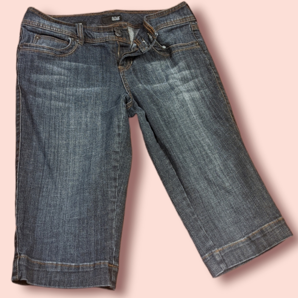 Ana Denim Crop Jean Shorts